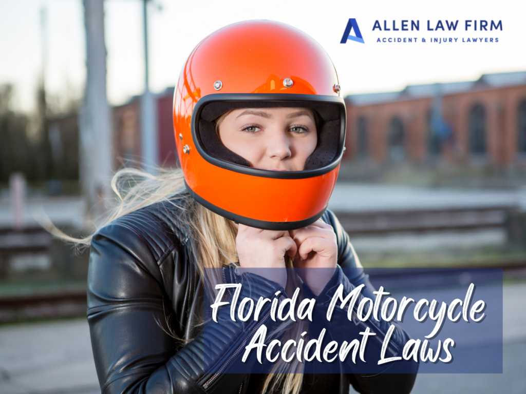 florida motorcycle accident laws - allen law firm gainesville, FL